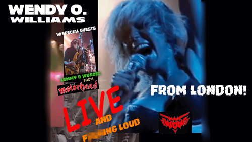 Wendy O. Williams - WOW: Live and Fucking Loud From London!