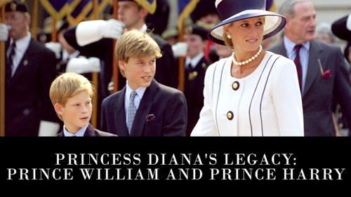 Princess Diana's Legacy: Prince William and Prince Harry