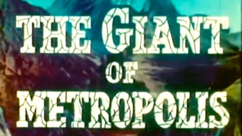 The Giant of Metropolis (English dubbed)