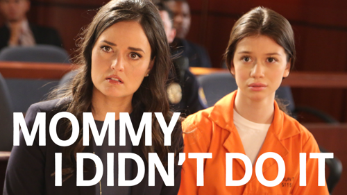Mommy, I Didn't Do It