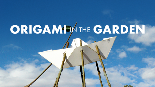 Origami In The Garden